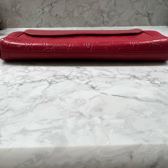 ❌SOLD❌YSL Red Leather Clutch - Picture 2 of 16